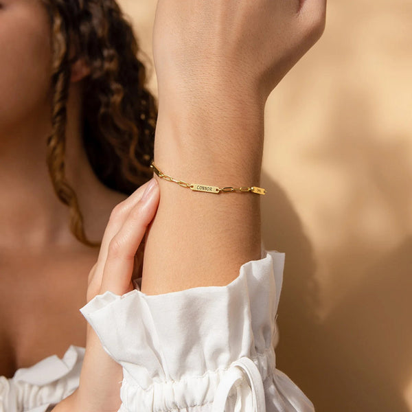 Name Bar Bracelets