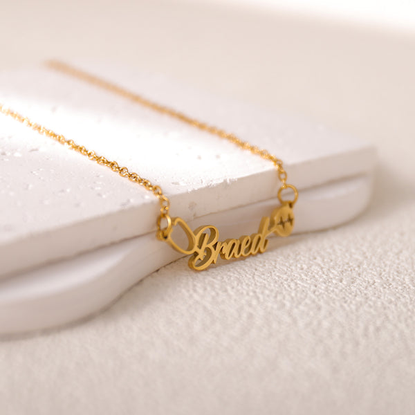 Silver stethoscope pendant necklace with custom name engraving – medical gift idea